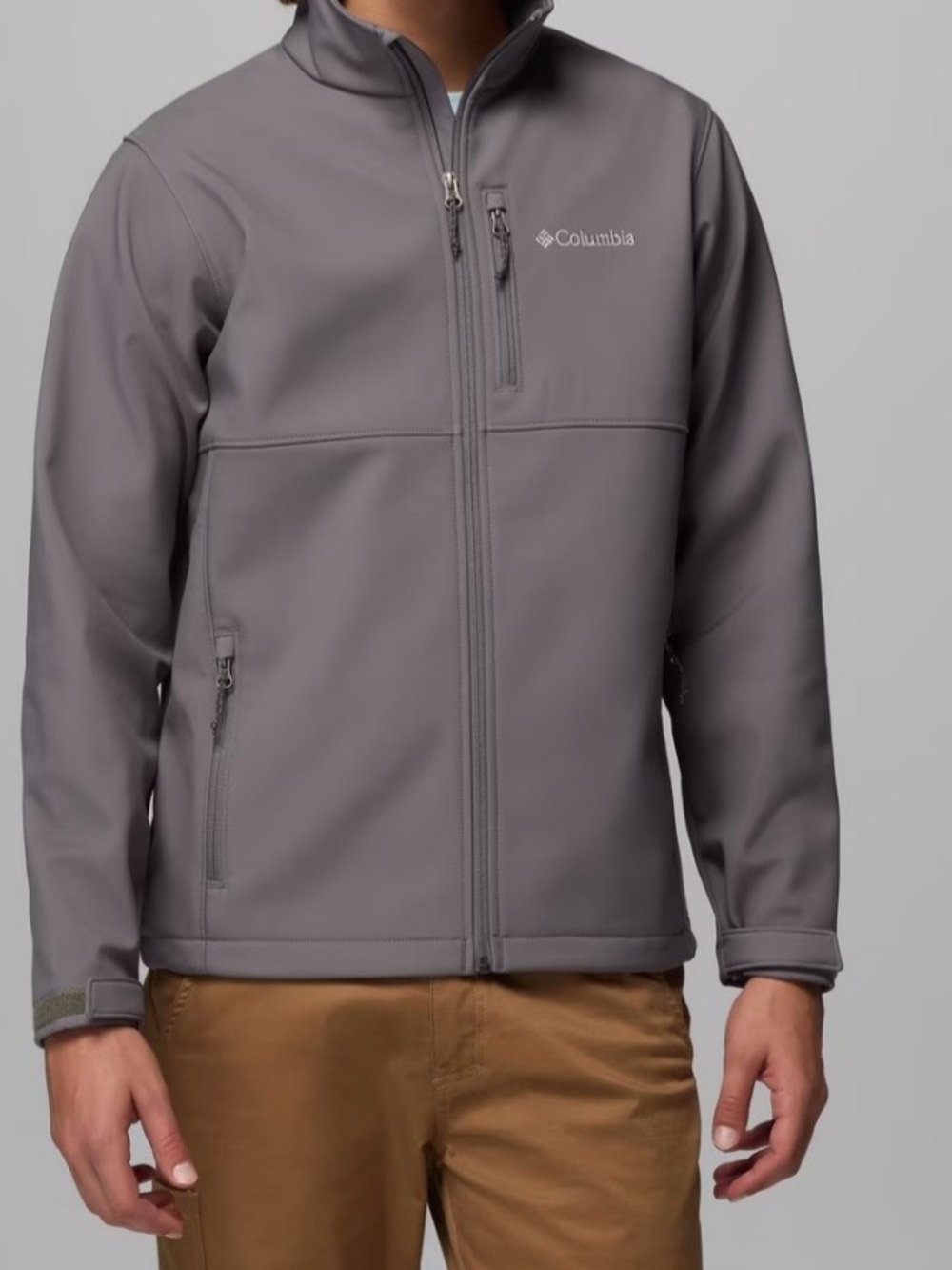 Columbia Men's Softshell Jacket - Gray